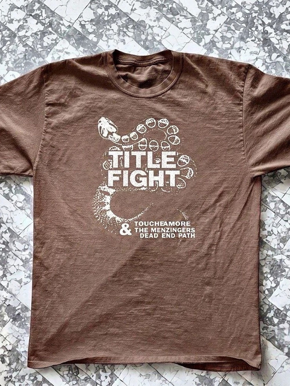 Title Fight Touche Amore / The Menzingers / Dead End Path Tour Shirt / Touche